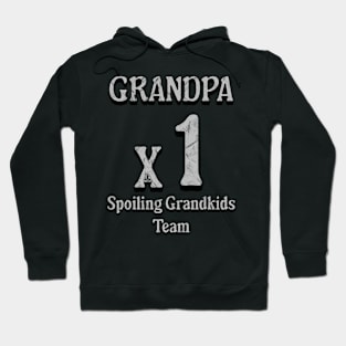 Grandfather x1 Proud Team Family-Focused fun team Hoodie